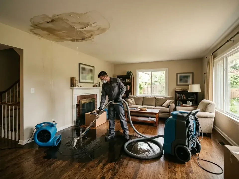attic-pipe-burst-ceiling-drip-008 — frequently asked questions, Water Damage Restoration & Carpet Care in Hayward, WI